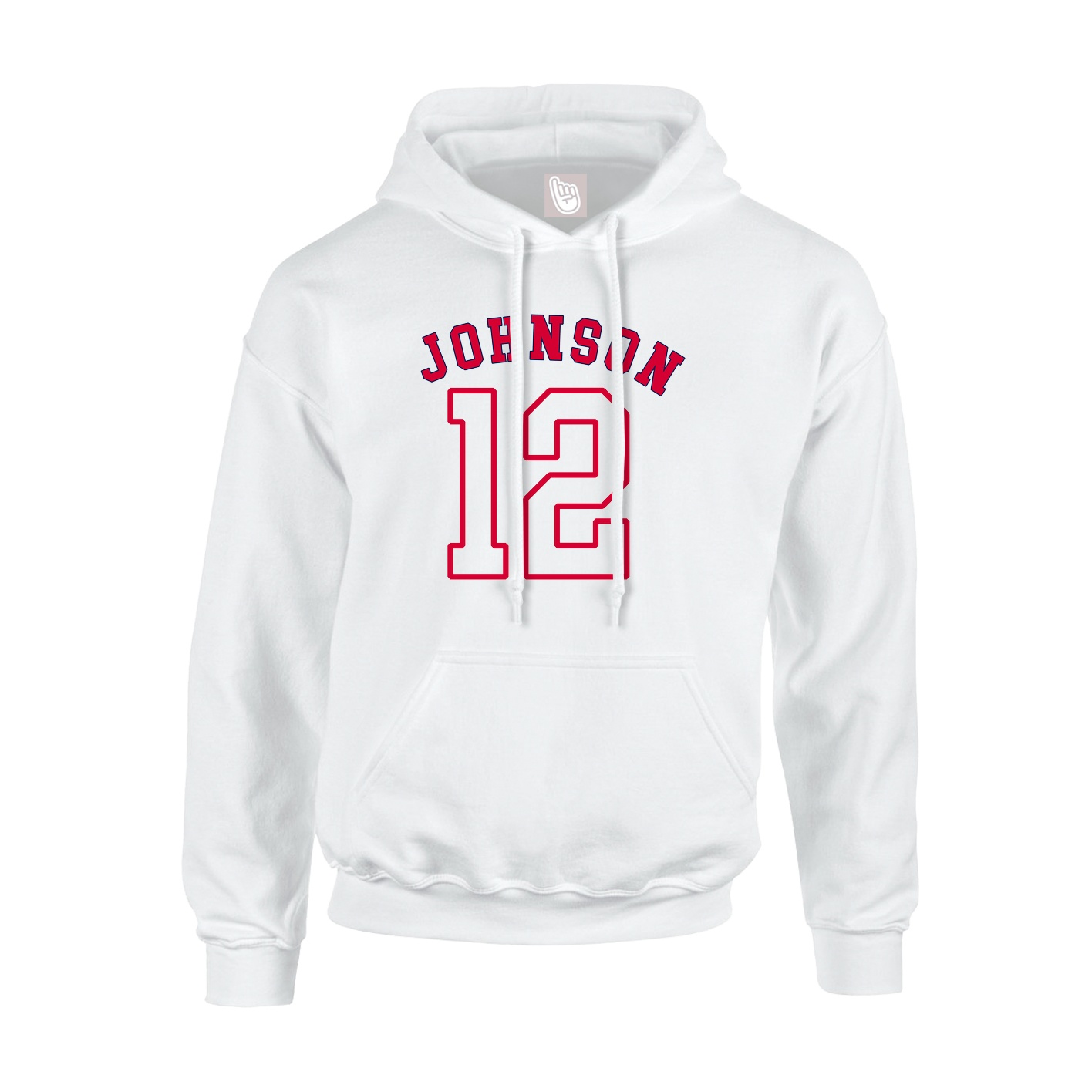 Youth Hoodie — Shirsey Arch in White