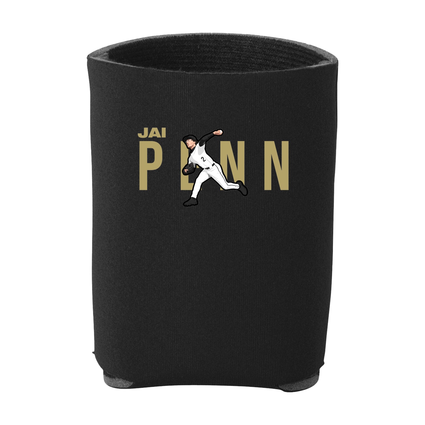 Can Holder — Player Name in Black