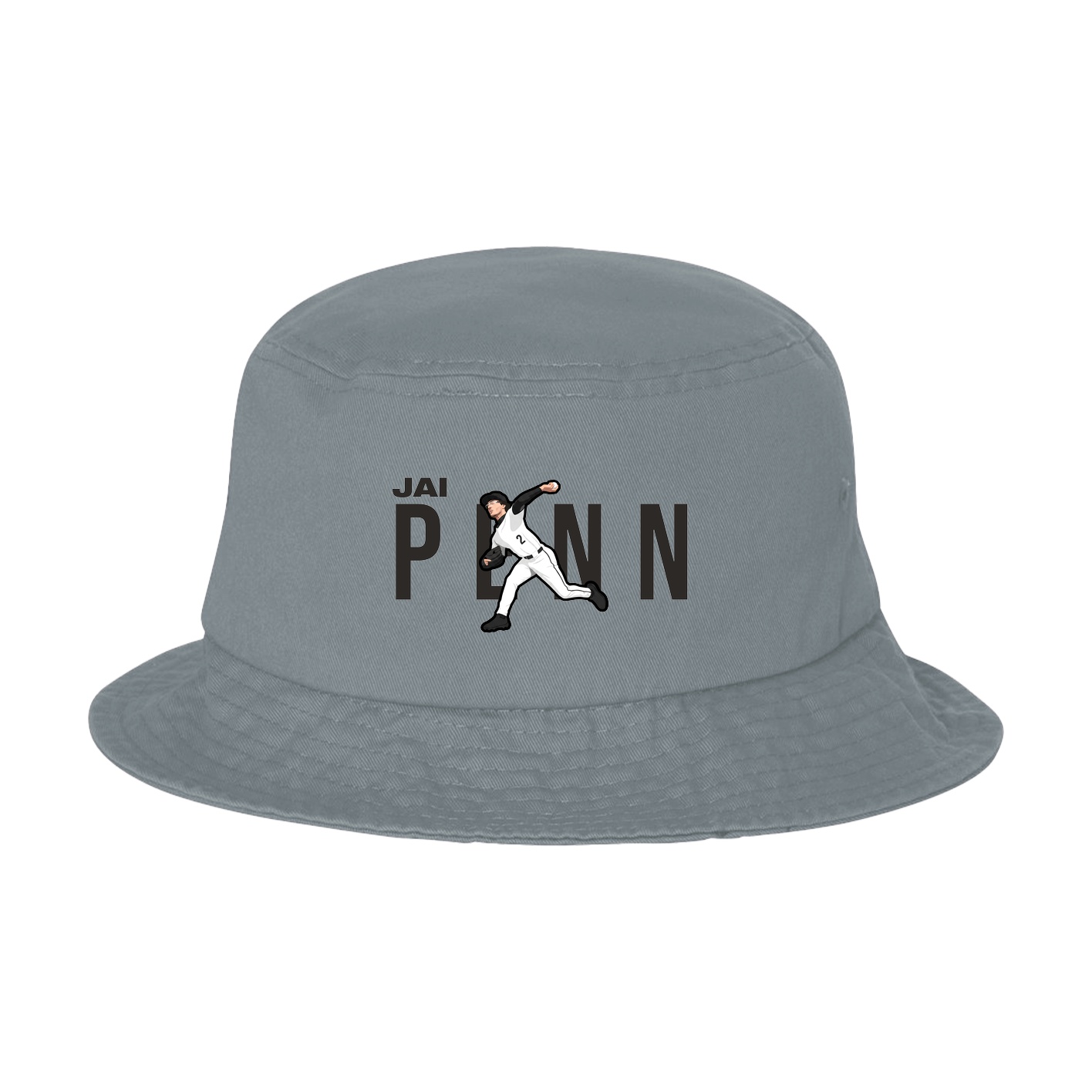 Bucket Cap — Player Name in Grey