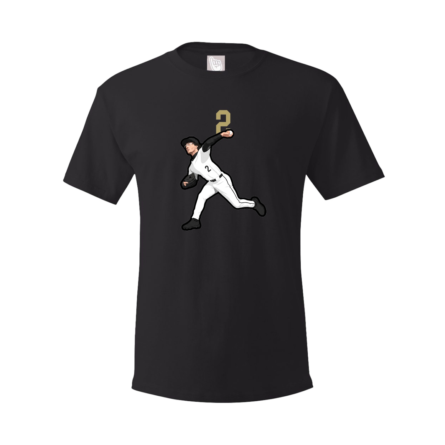 Tee — Number Top in Black