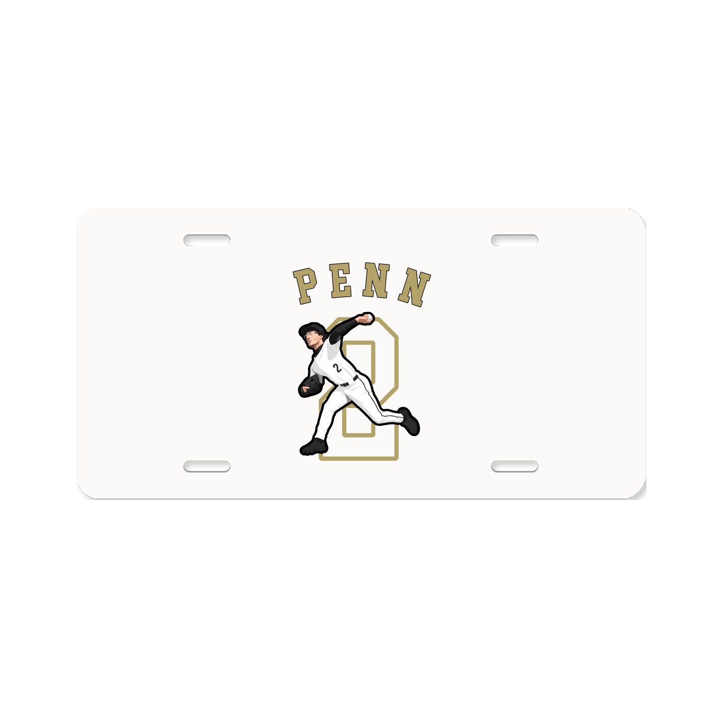 License Plate — Shirsey Arch in Classic