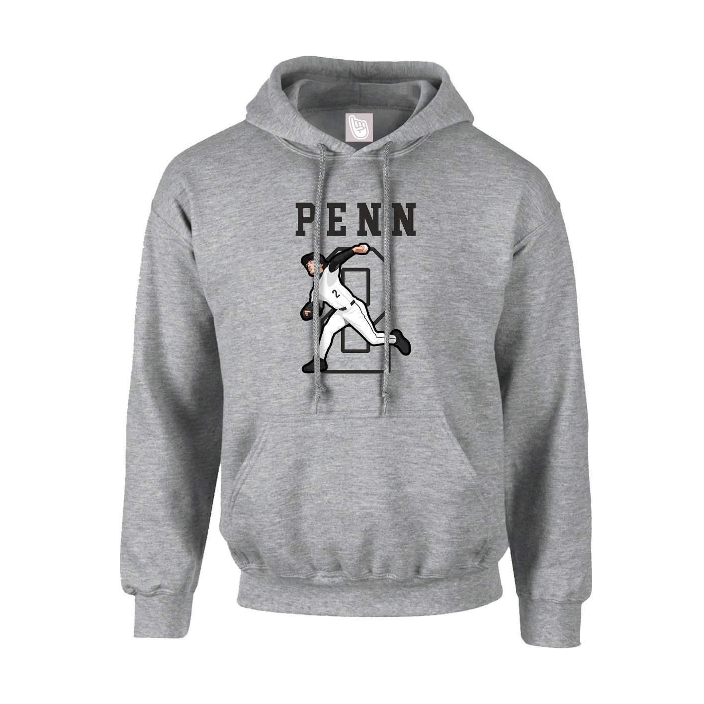 Hoodie — Shirsey in Grey