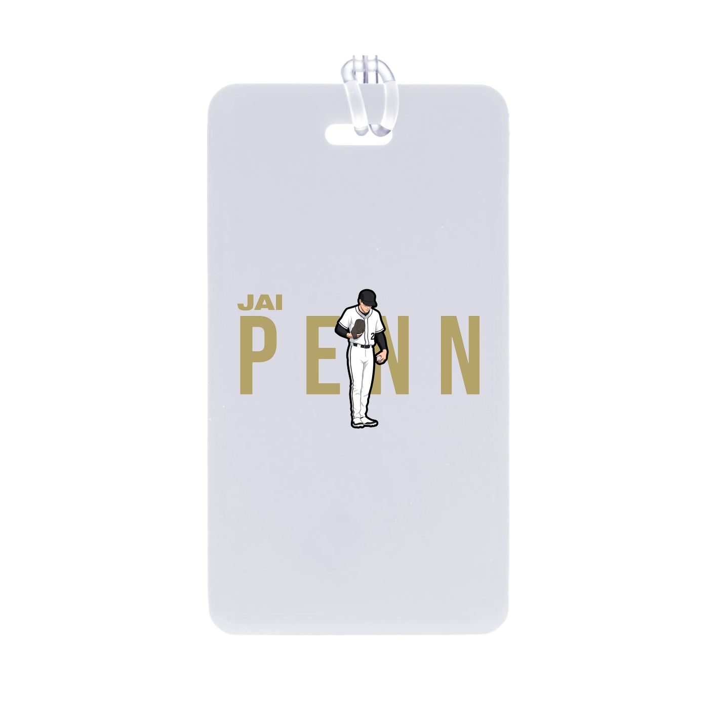 Bag Tag — Player Name in Classic
