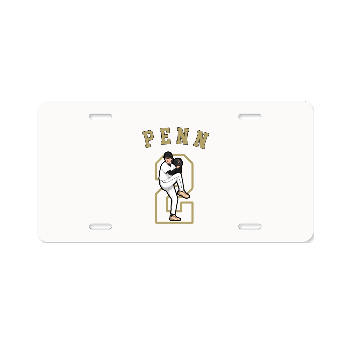 License Plate — Shirsey Arch in Classic