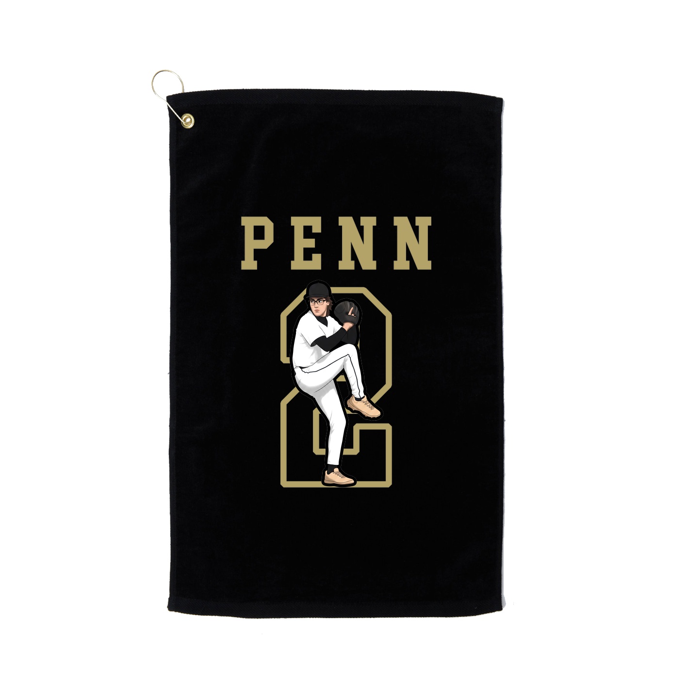 Golf Towel — Shirsey in Black