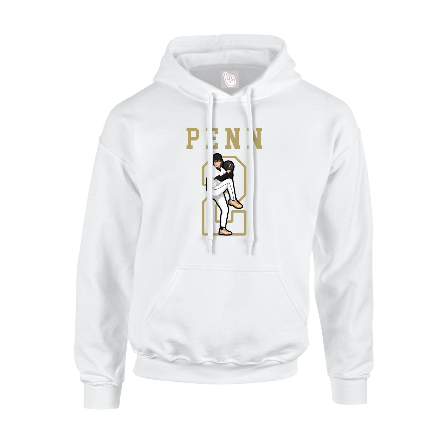 Youth Hoodie — Shirsey in White