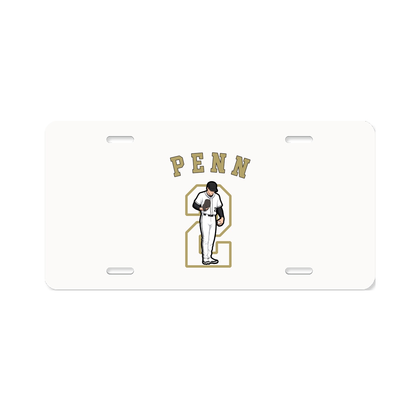 License Plate — Shirsey Arch in Classic