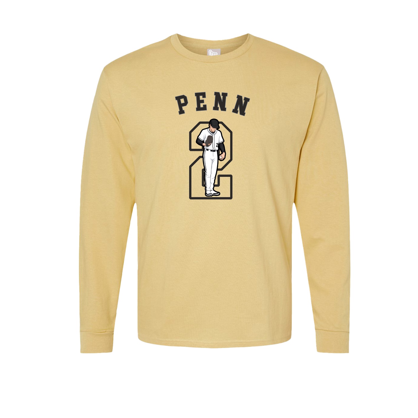 Long Sleeve Tee — Shirsey Arch in Vegas Gold