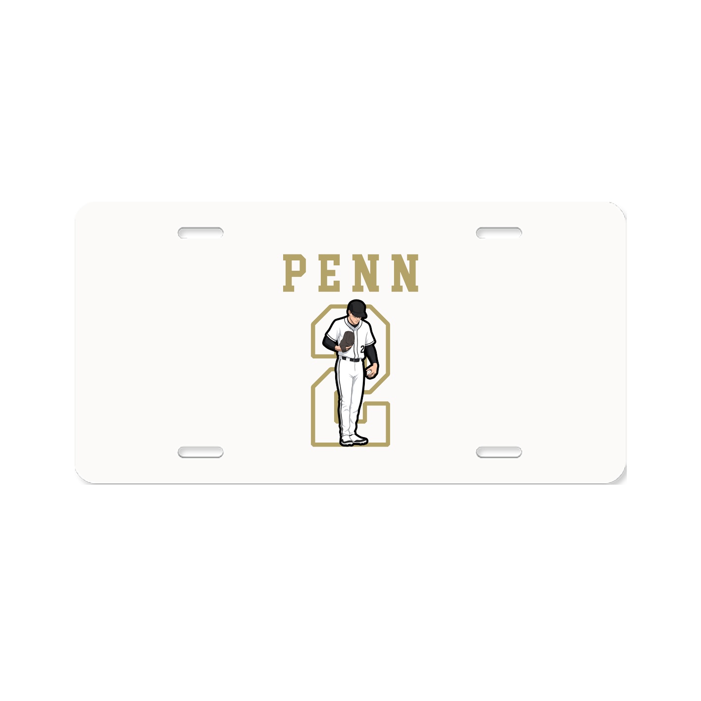 License Plate — Shirsey in Classic
