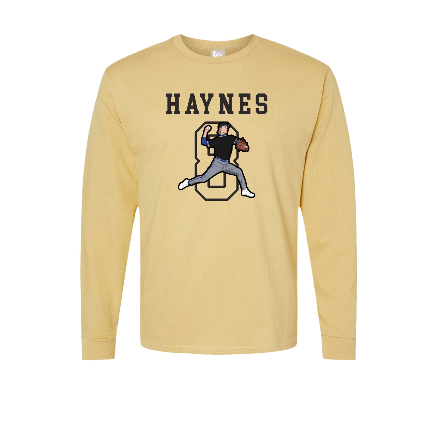 Long Sleeve Tee — Shirsey in Vegas Gold