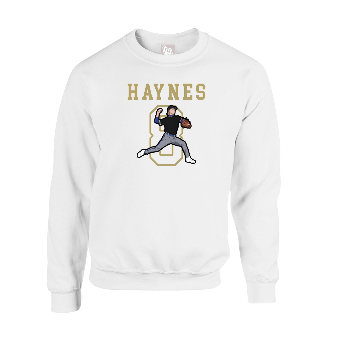 Fleece Crew — Shirsey in White
