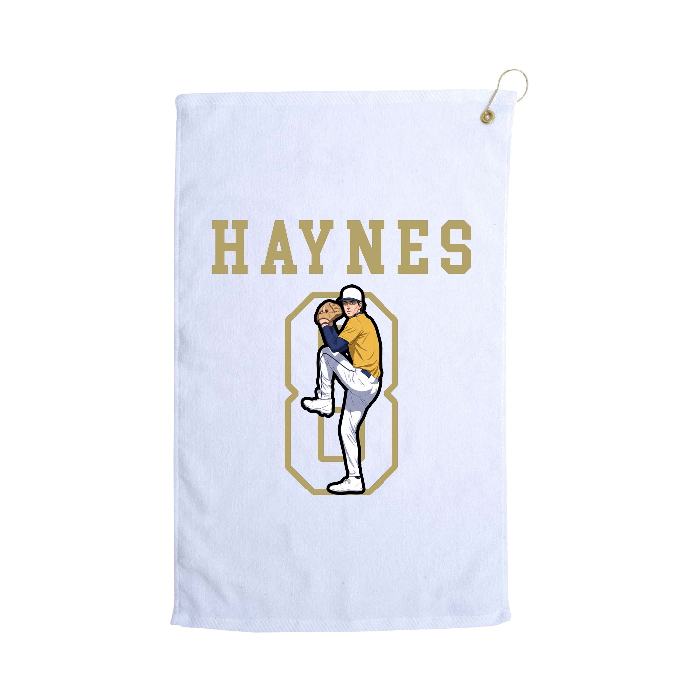 Golf Towel — Shirsey in White