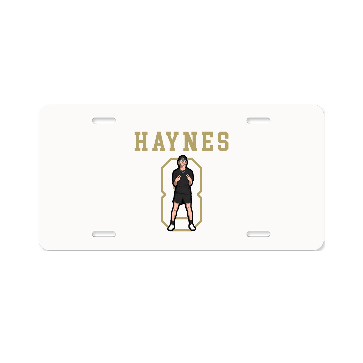 License Plate — Shirsey in Classic