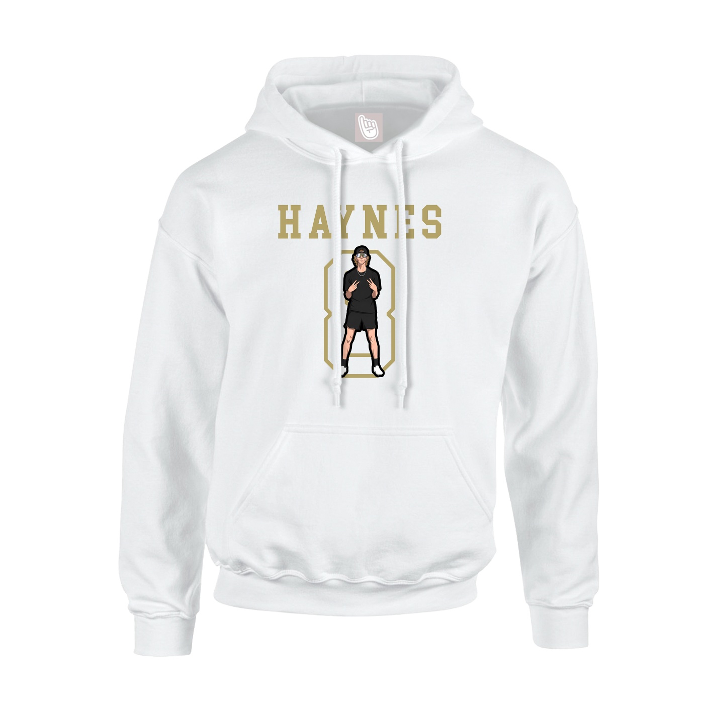 Youth Hoodie — Shirsey in White