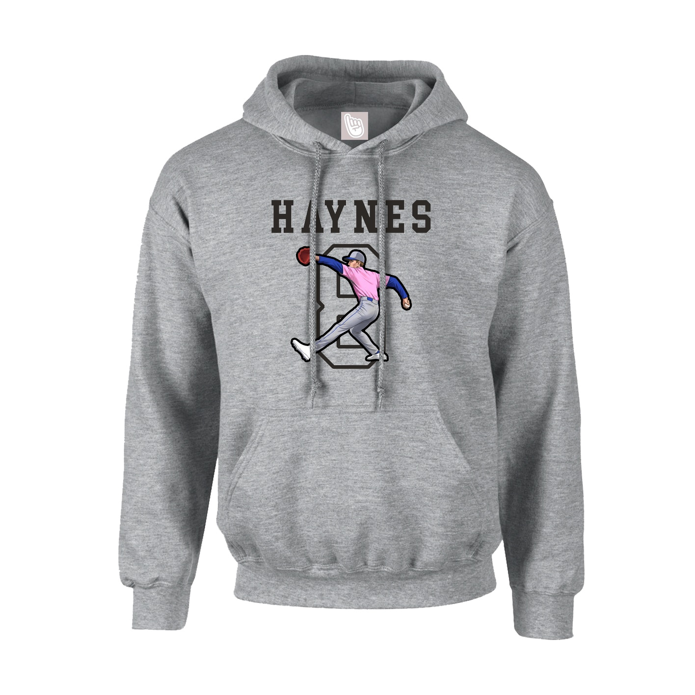 Hoodie — Shirsey in Grey