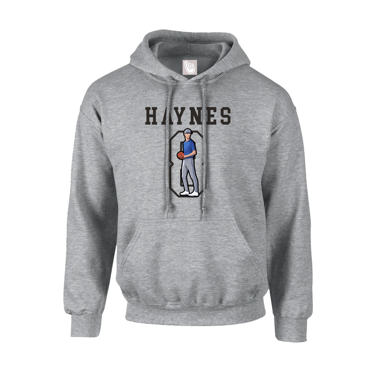 Youth Hoodie — Shirsey in Grey