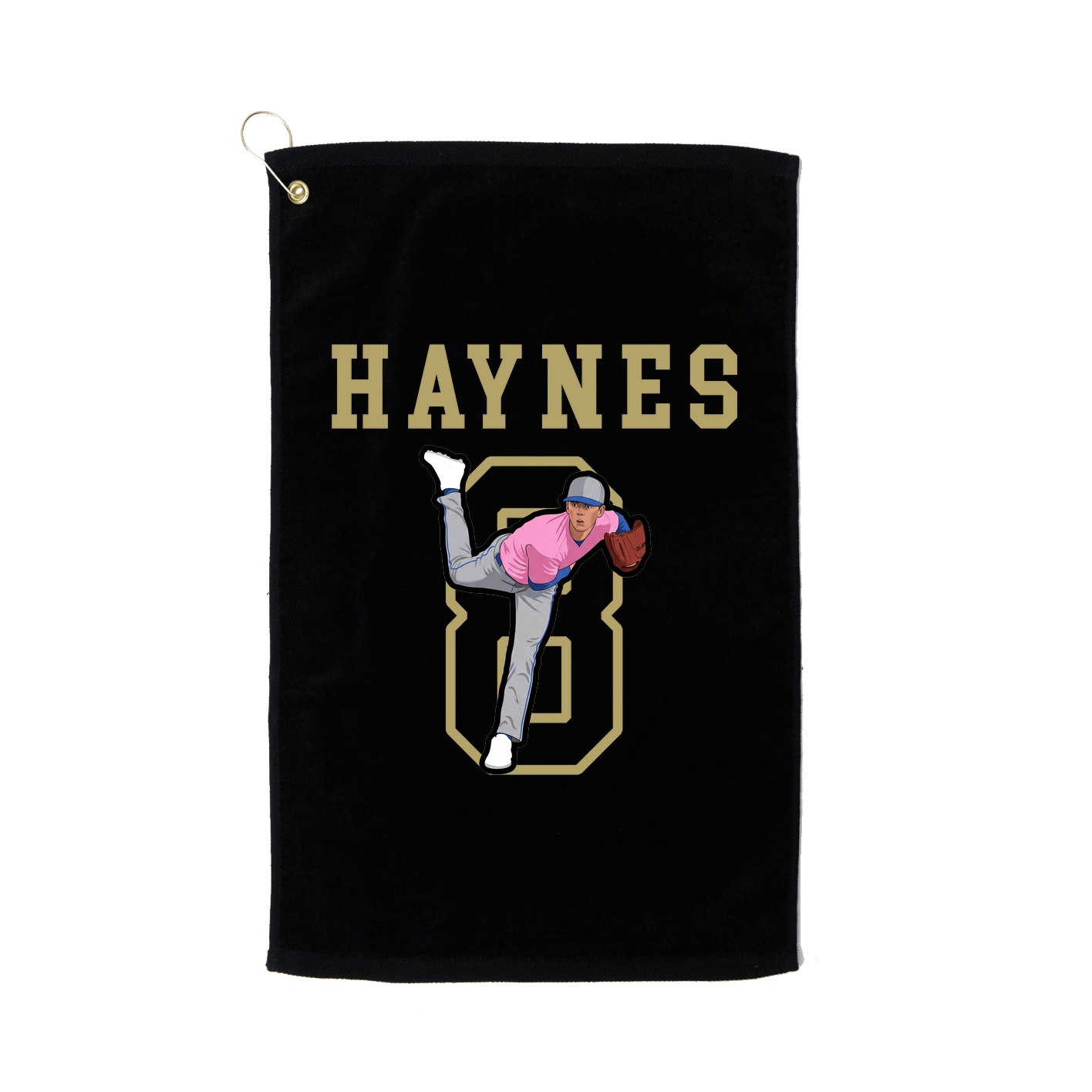 Golf Towel — Shirsey in Black