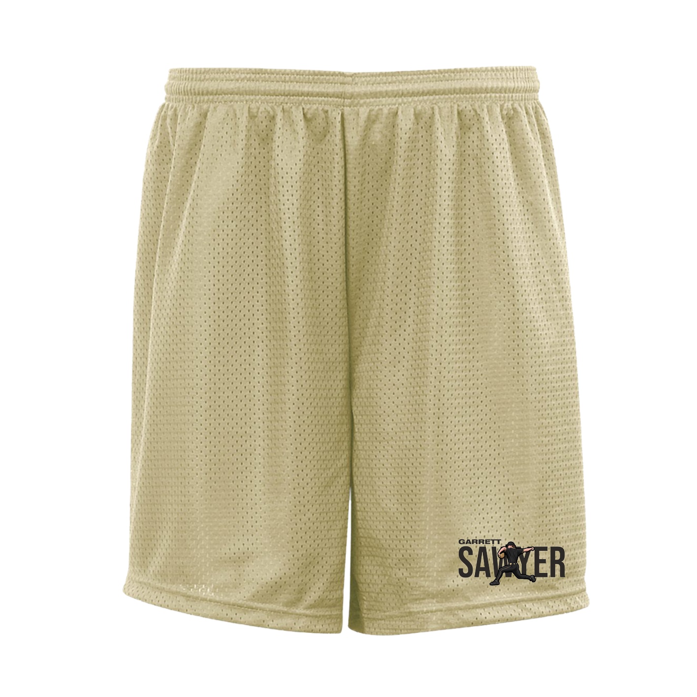 Shorts — Player Name in Vegas Gold