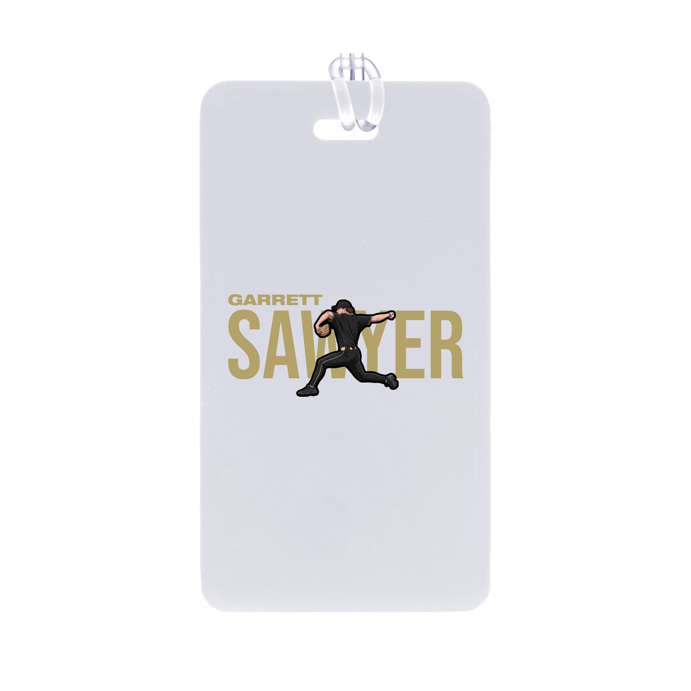 Bag Tag — Player Name in Classic