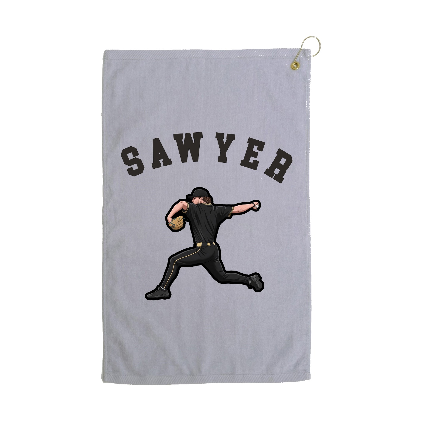Golf Towel — Shirsey Arch in Grey