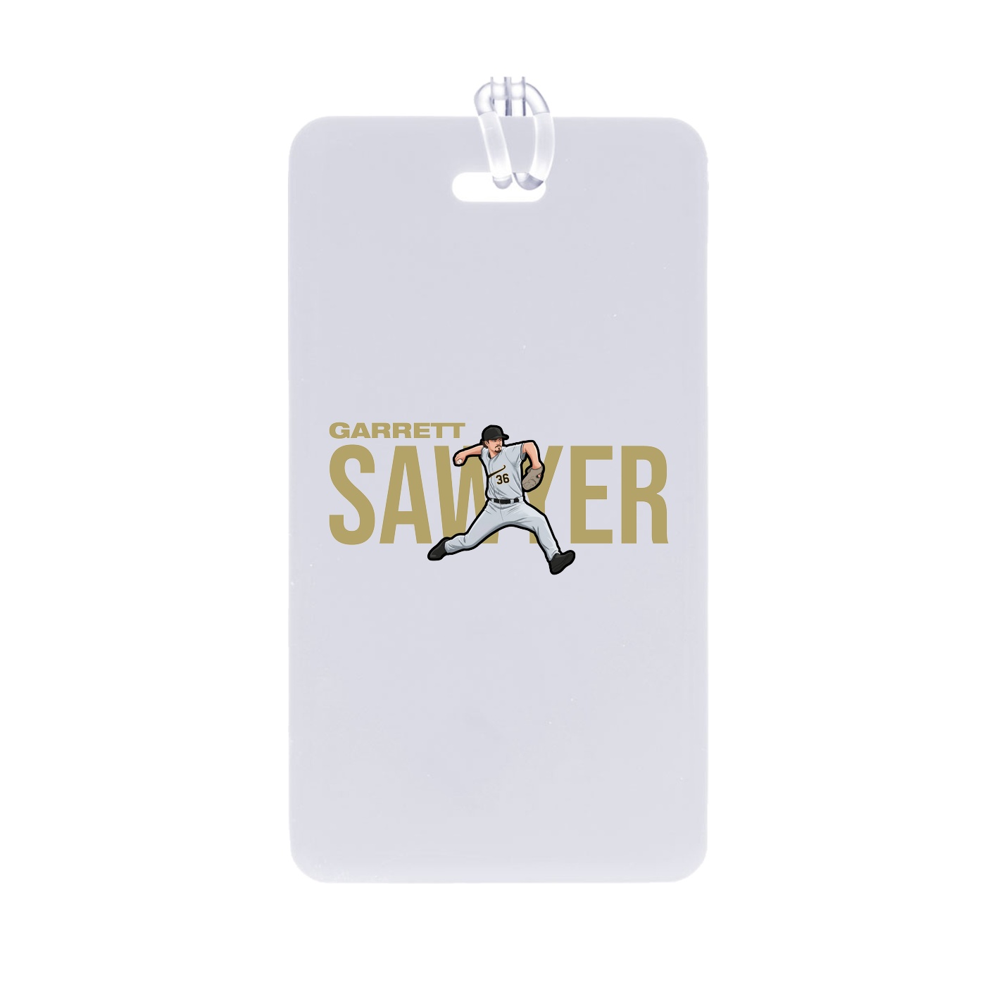 Bag Tag — Player Name in Classic