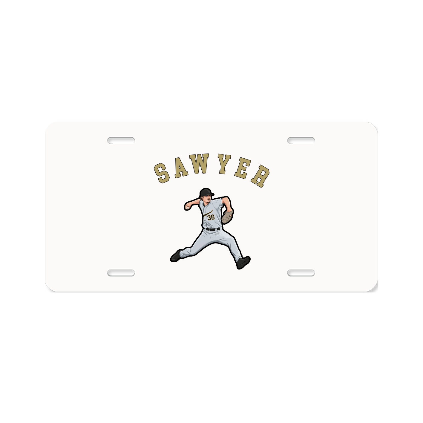 License Plate — Shirsey Arch in Classic