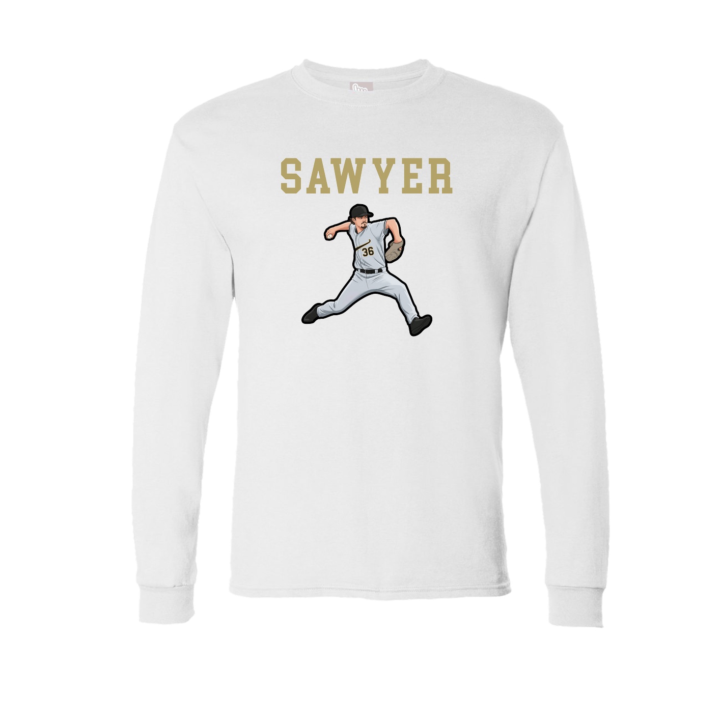Long Sleeve Tee — Shirsey in White