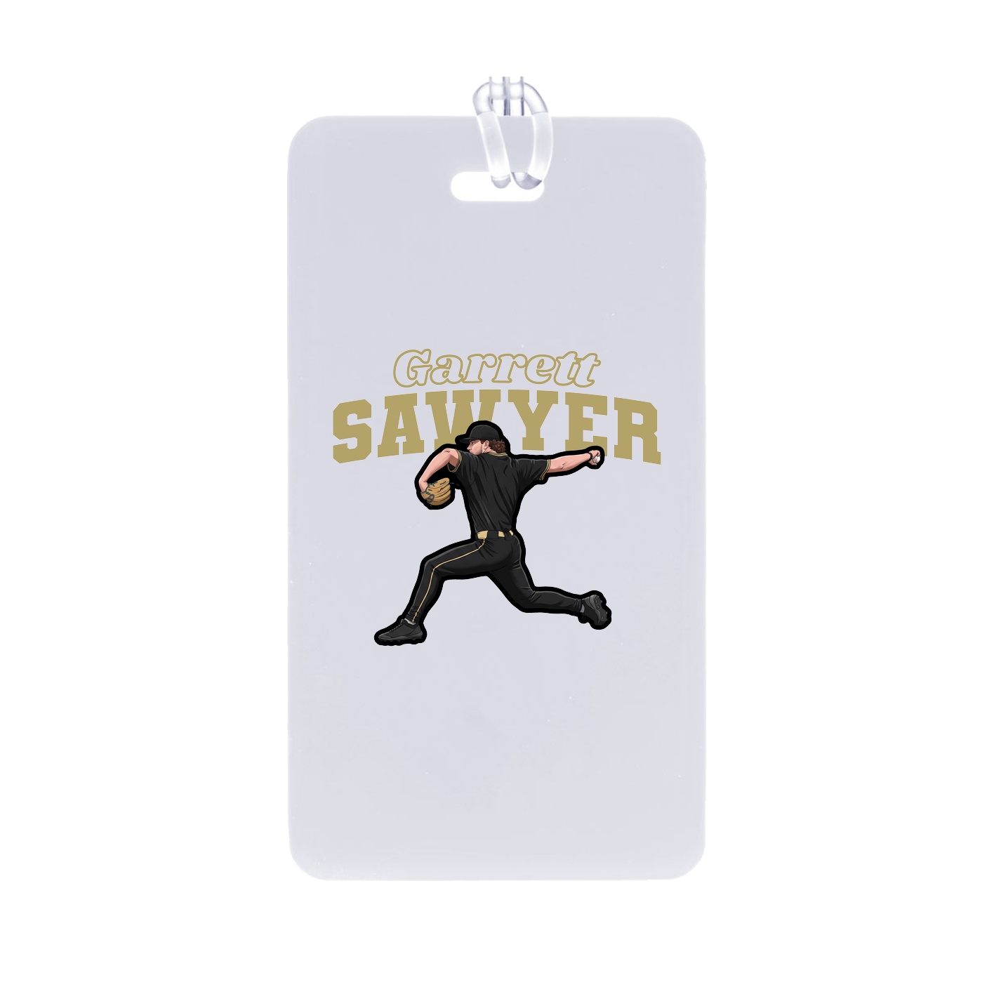 Bag Tag — Name Arch in Classic