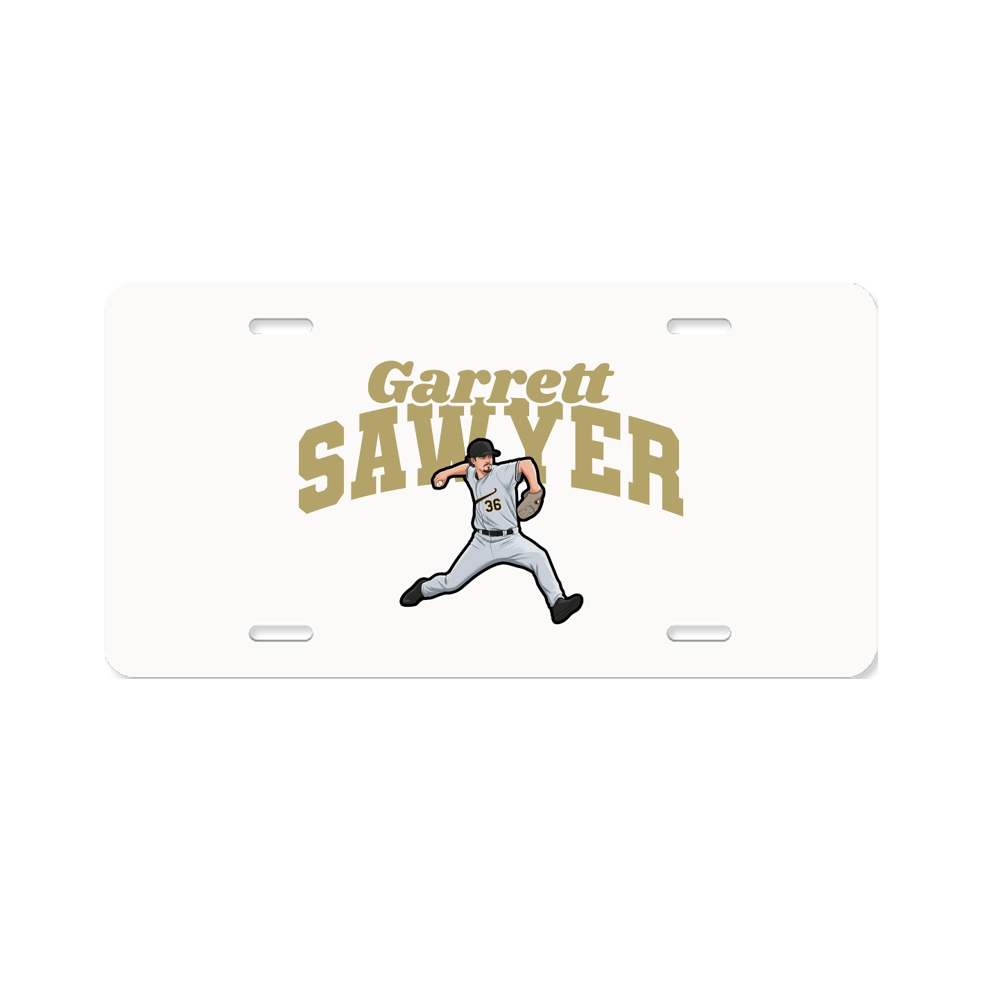 License Plate — Signature Arch in Classic
