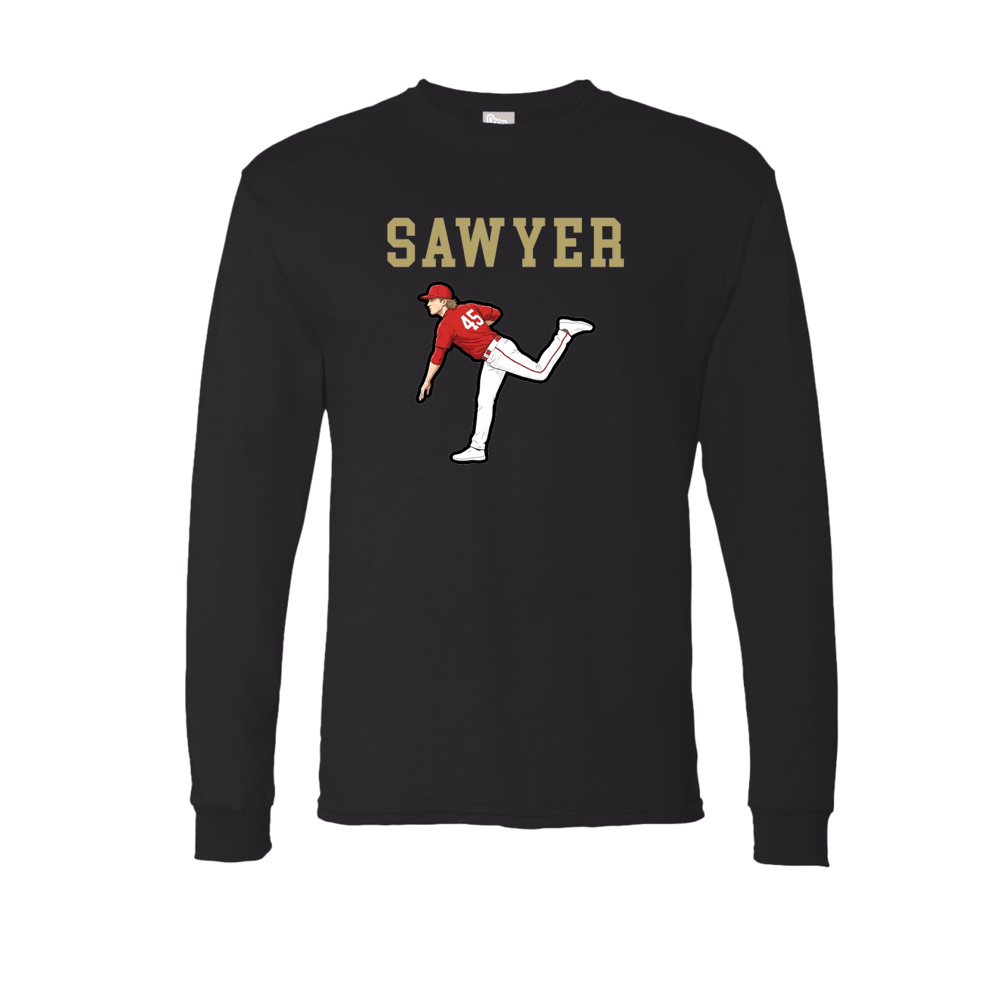 Long Sleeve Tee — Shirsey in Black