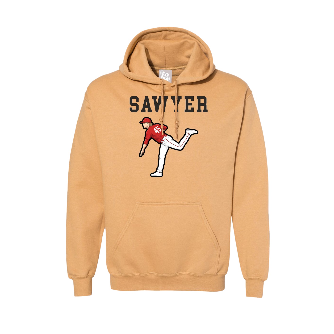 Hoodie — Shirsey in Vegas Gold