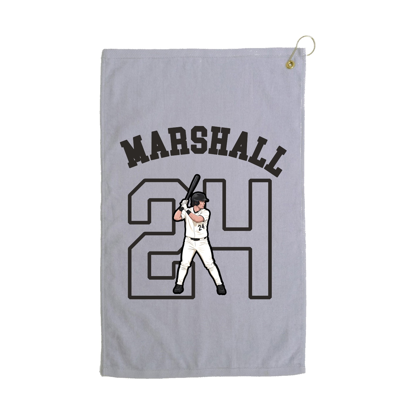Golf Towel — Shirsey Arch in Grey