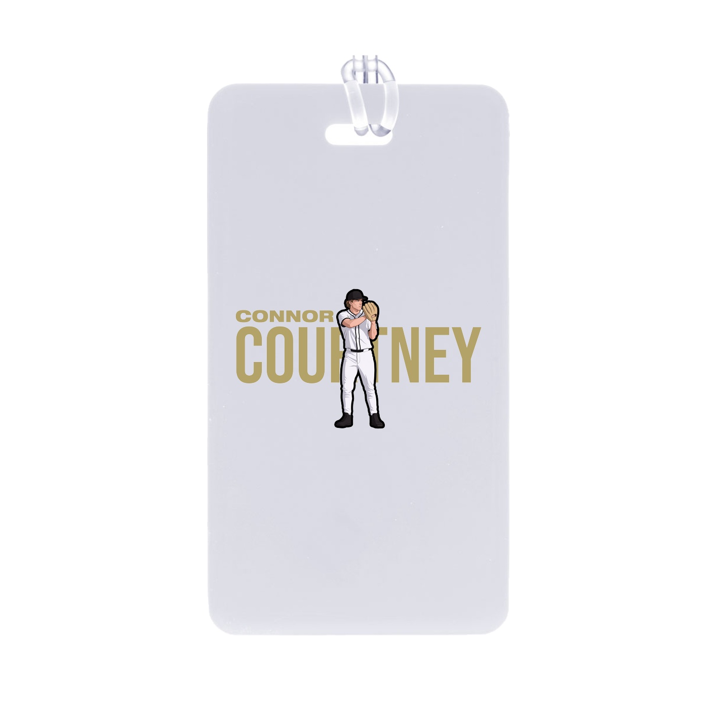 Bag Tag — Player Name in Classic