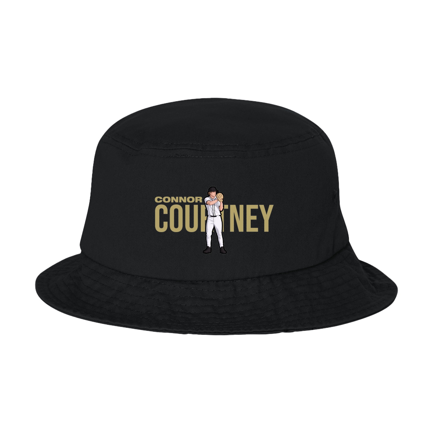 Bucket Cap — Player Name in Black