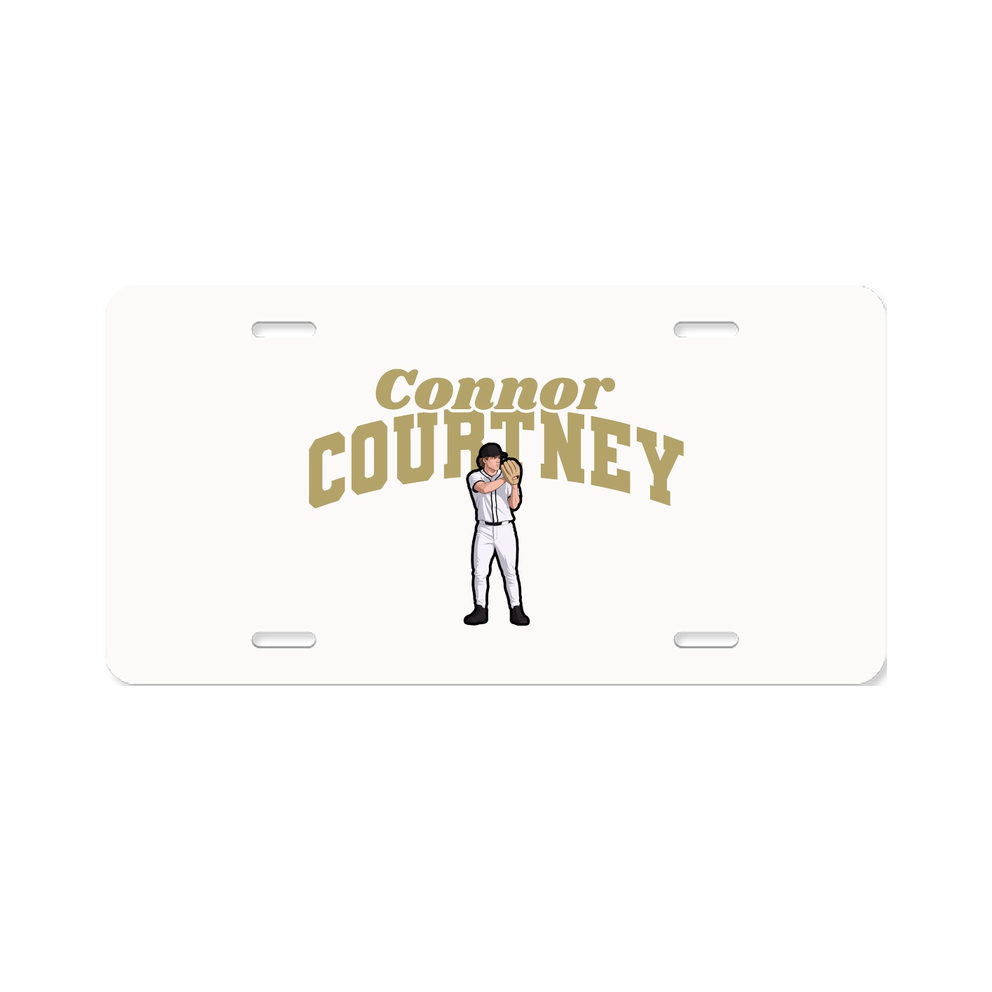 License Plate — Signature Arch in Classic
