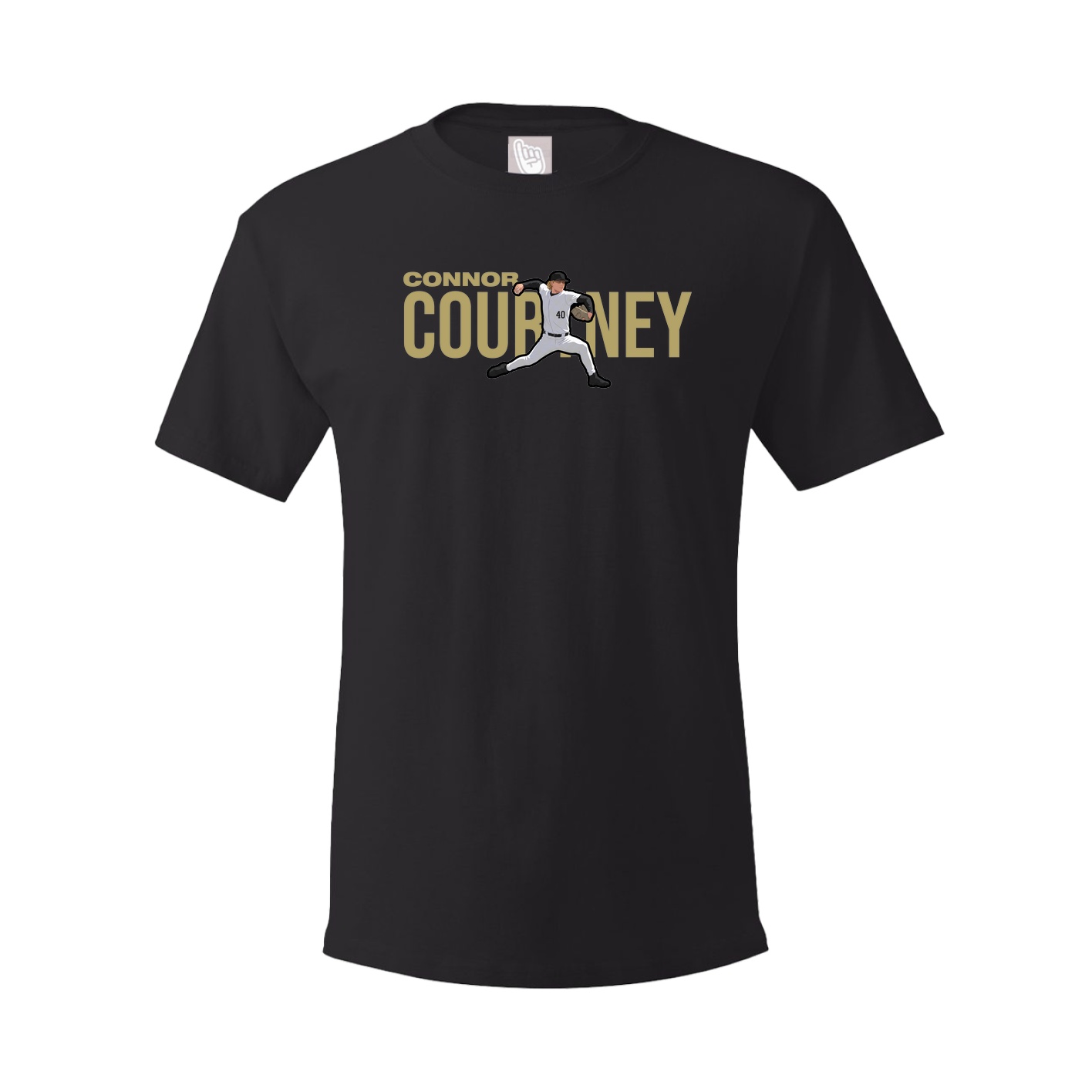 Tee — Player Name in Black