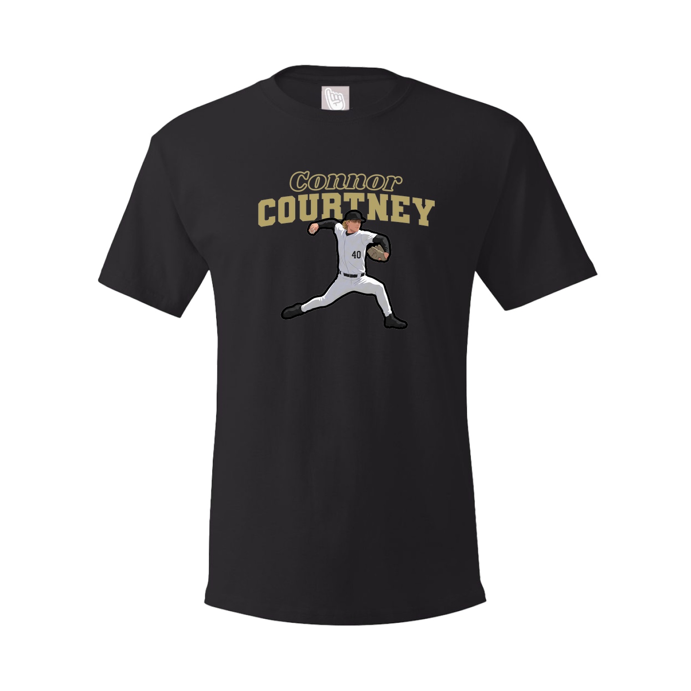Tee — Name Arch in Black
