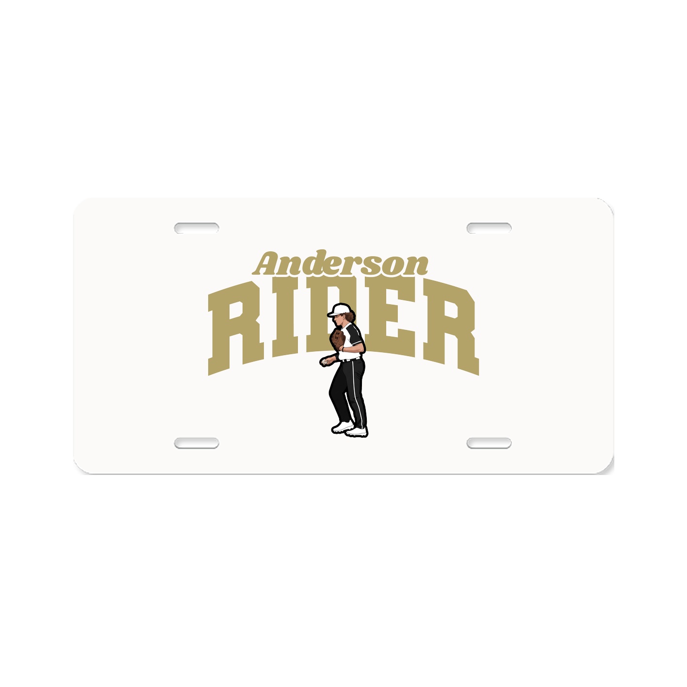License Plate — Signature Arch in Classic