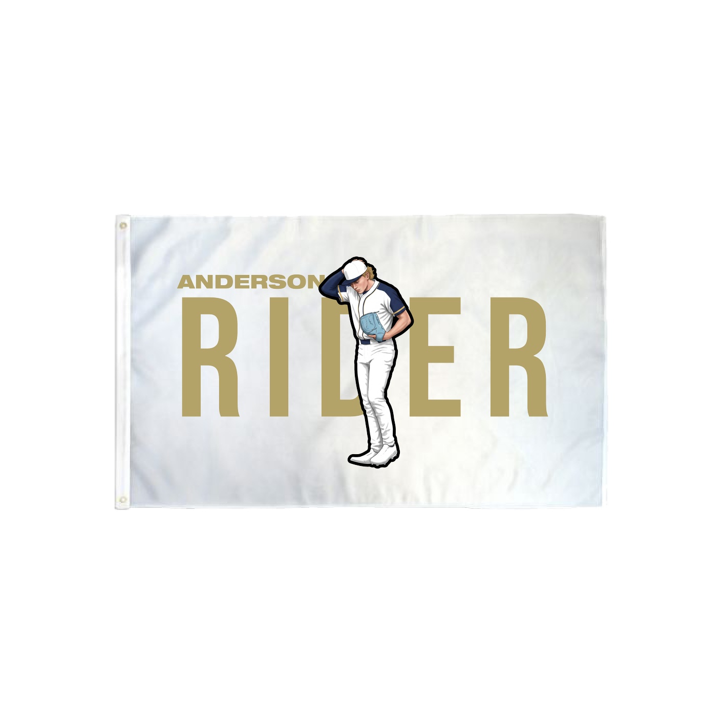 3x5 Flag — Player Name in Classic