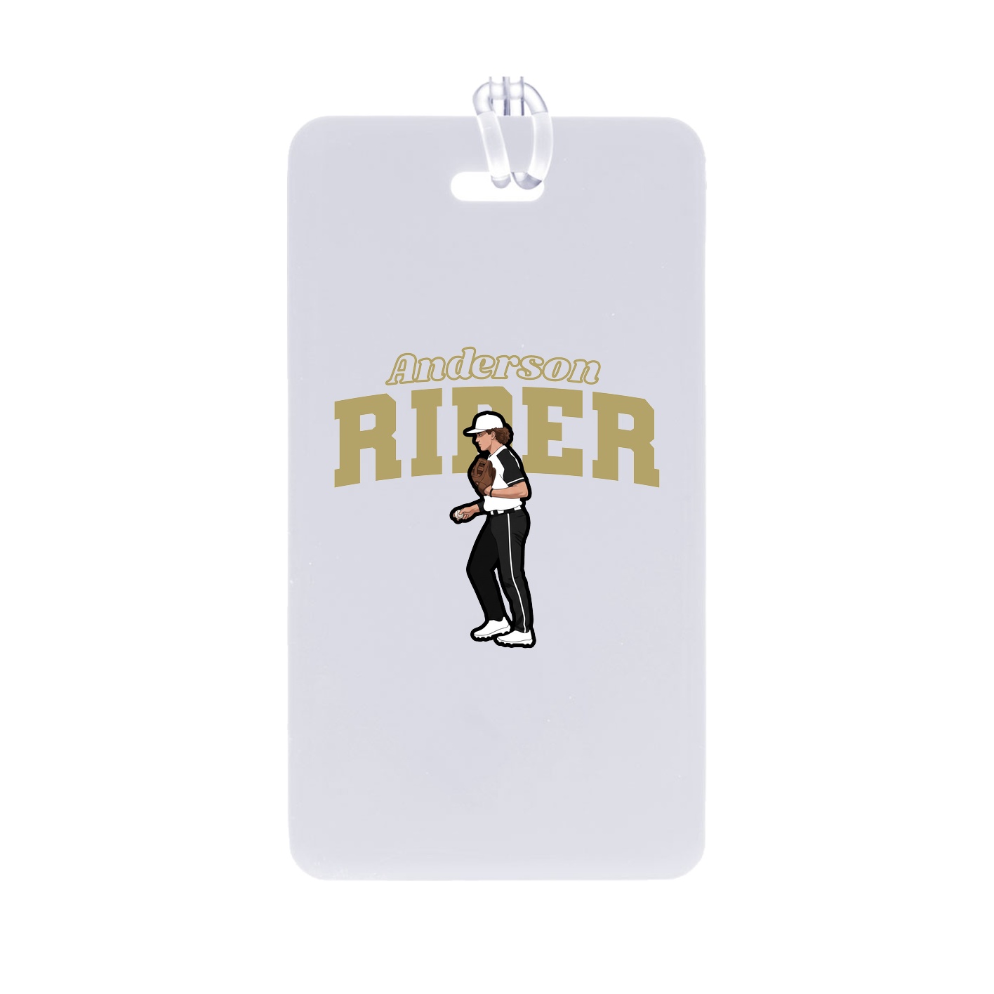 Bag Tag — Name Arch in Classic