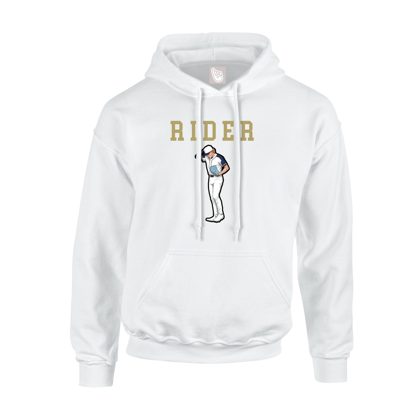 Youth Hoodie — Shirsey in White