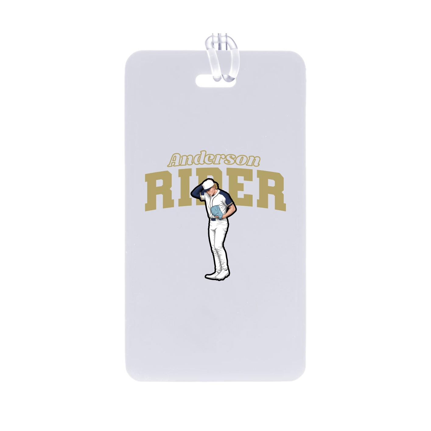 Bag Tag — Name Arch in Classic