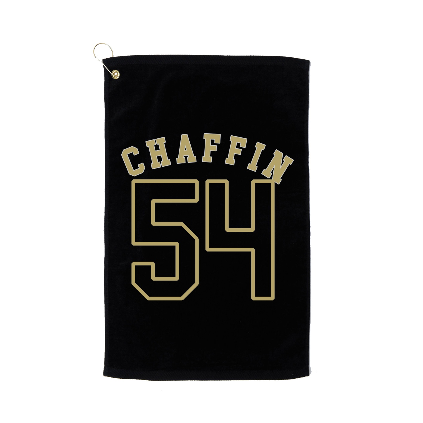 Golf Towel — Shirsey Arch in Black