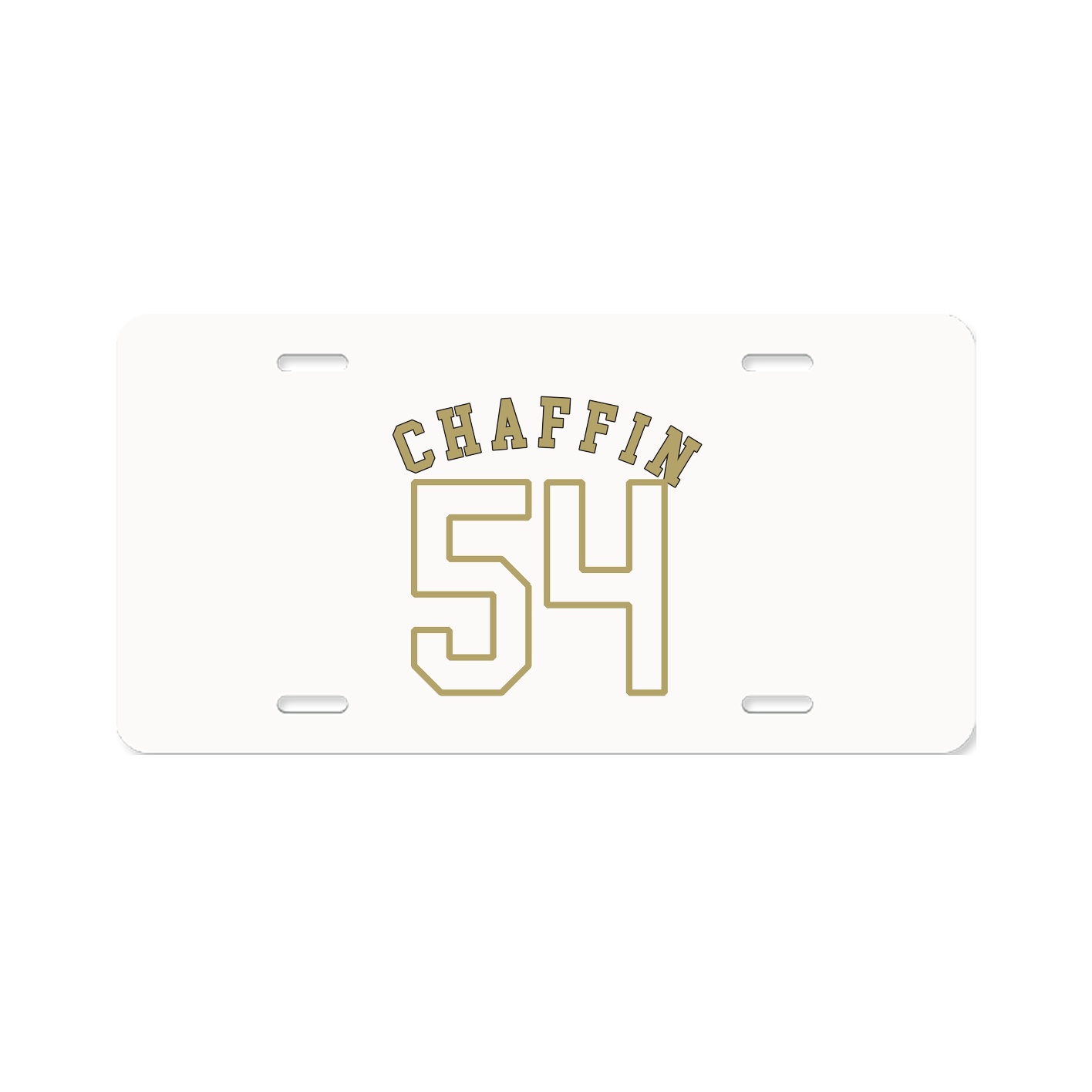License Plate — Shirsey Arch in Classic