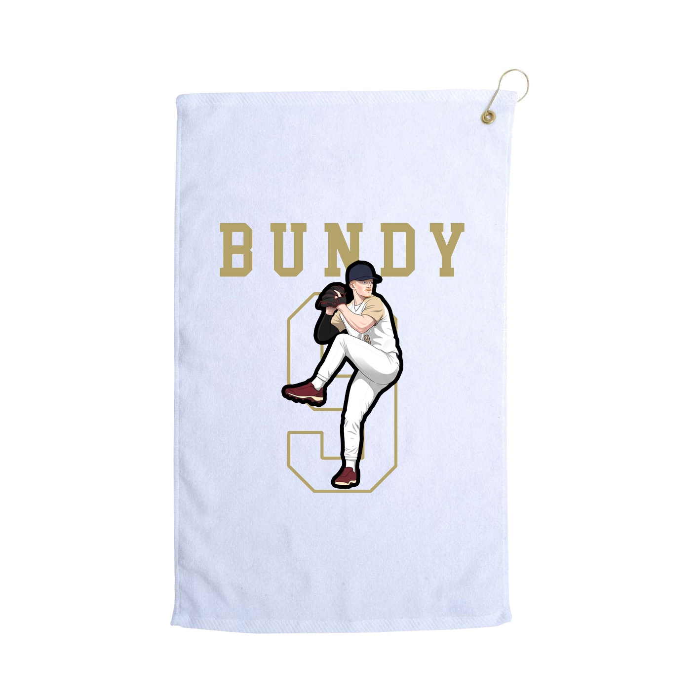 Golf Towel — Shirsey in White