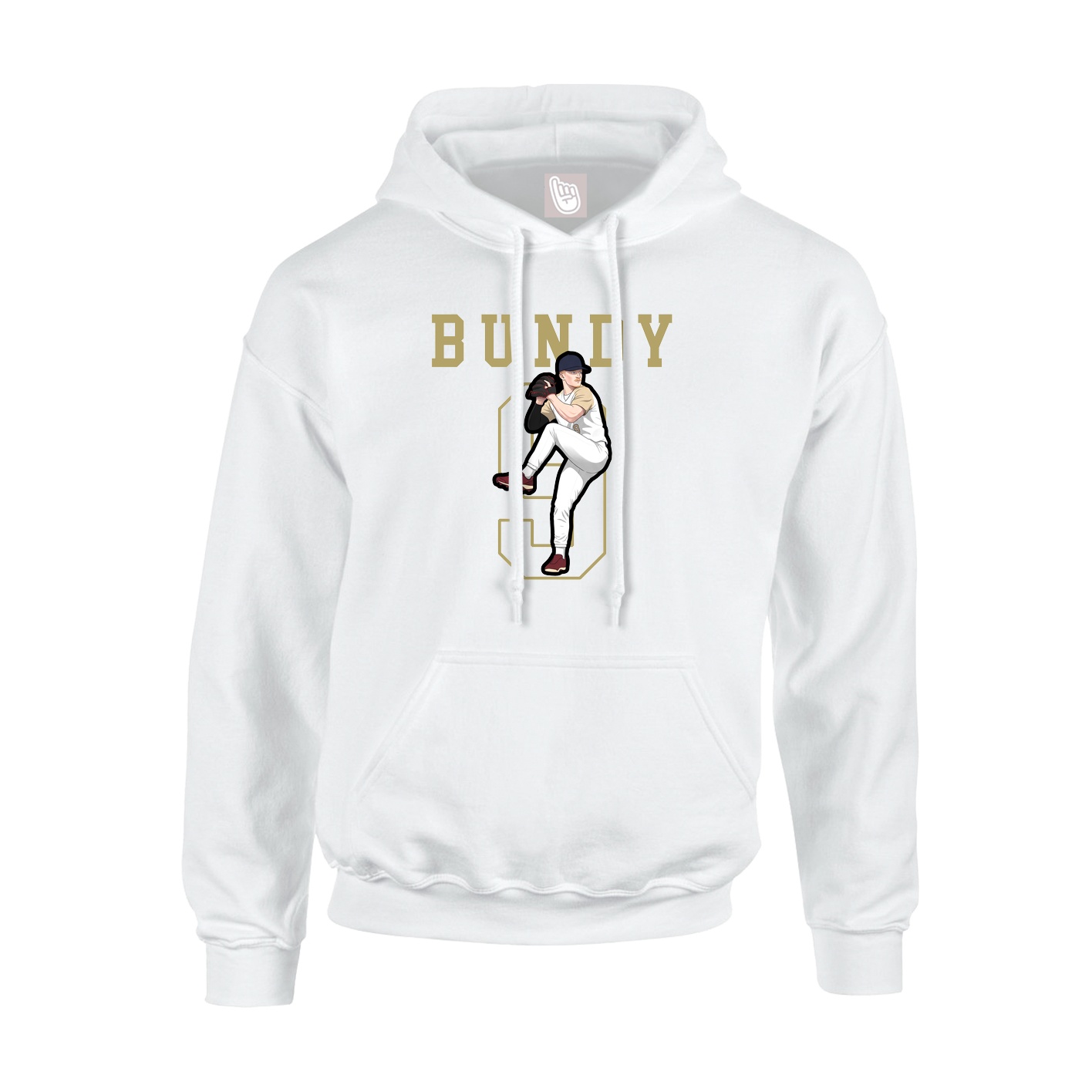 Youth Hoodie — Shirsey in White