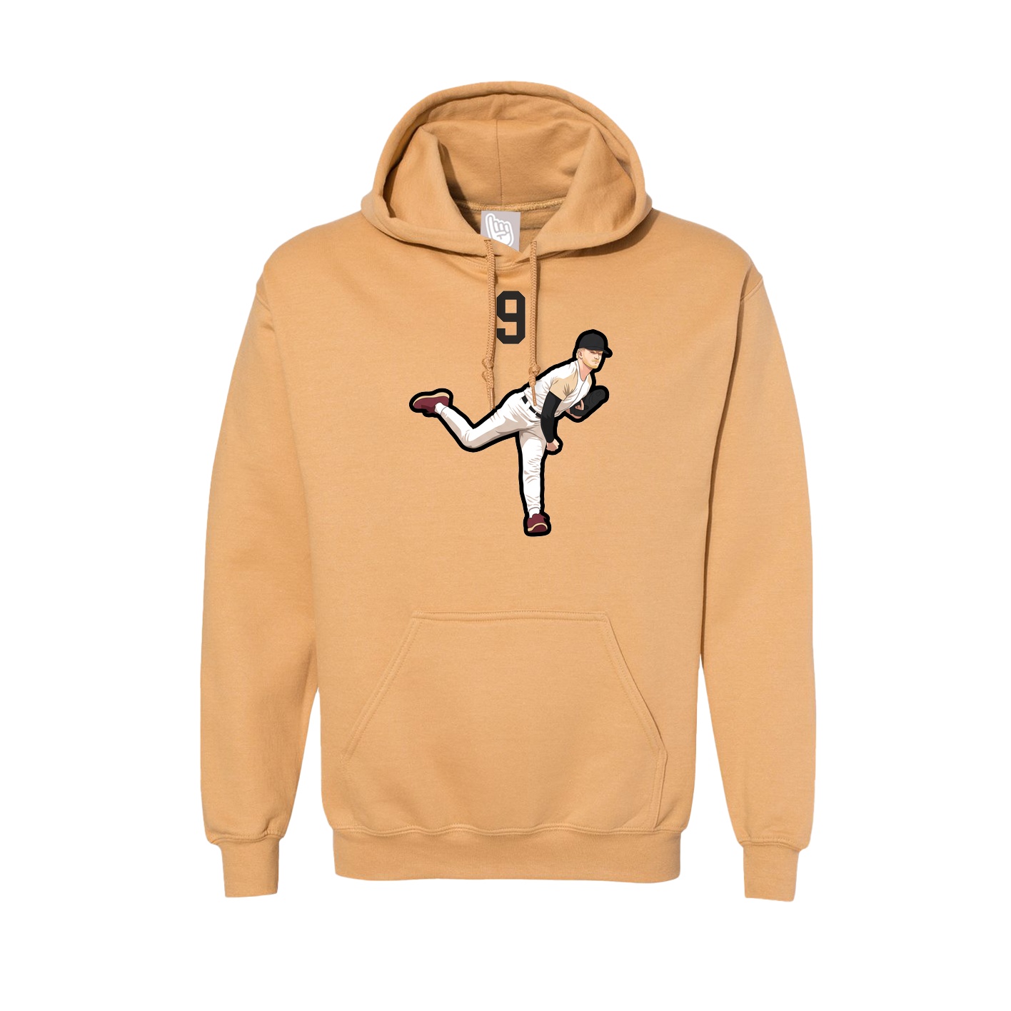 Hoodie — Number Top in Vegas Gold