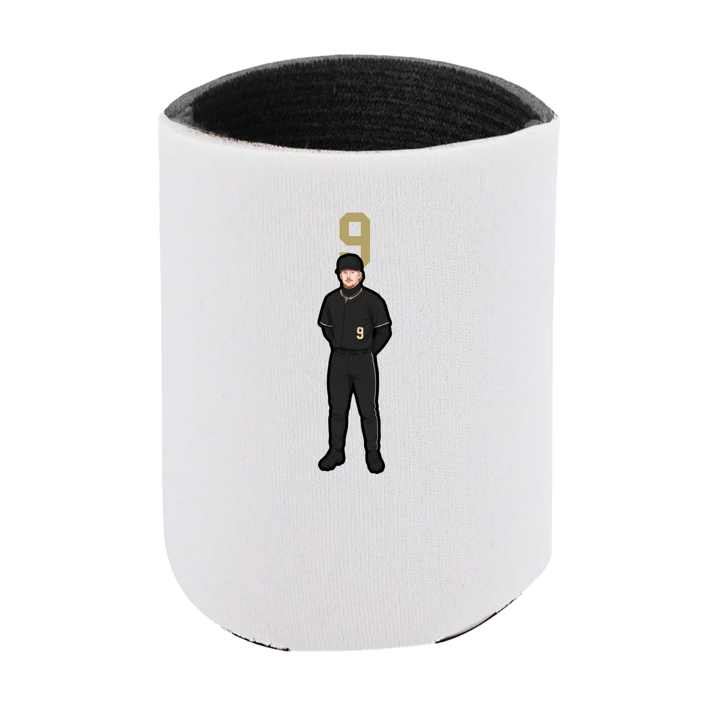 Can Holder — Number Top in White