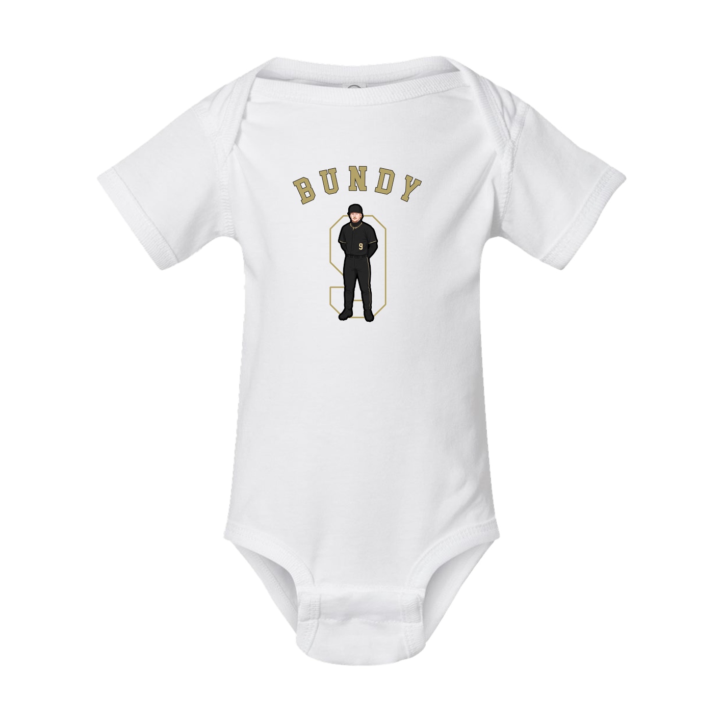 Baby Onesie — Shirsey Arch in White