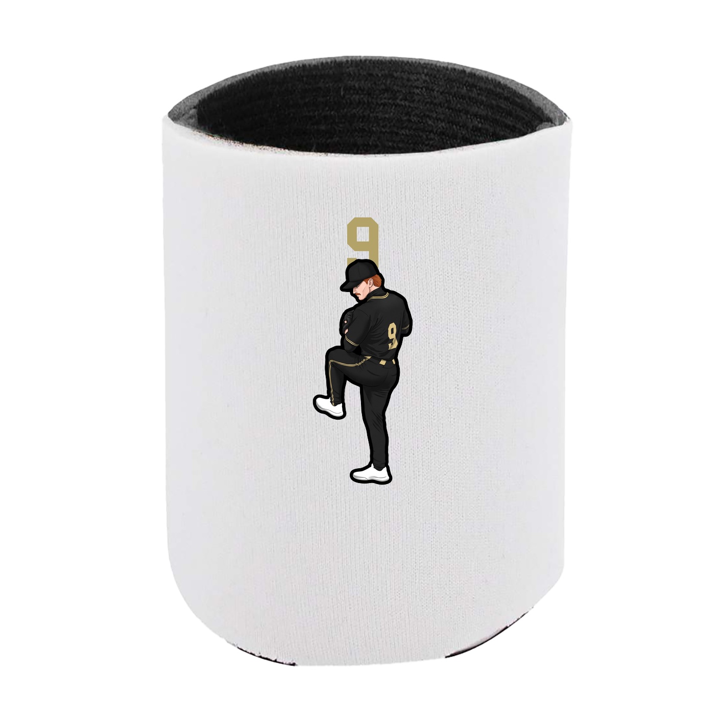 Can Holder — Number Top in White